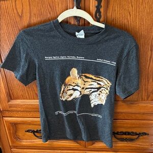 Gray Reptile Graphic T-Shirt